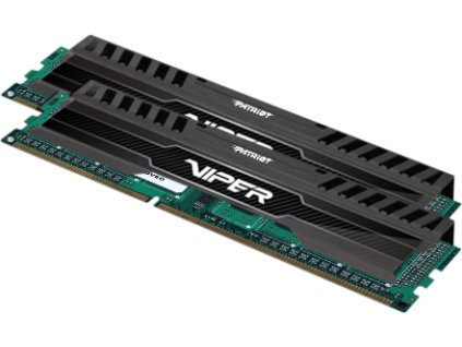 Patriot Viper 3/DDR3/16GB/1600MHz/CL10/2x8GB/Black