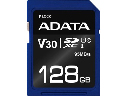ADATA V30S/SDXC/128GB/UHS-I U3 / Class 10