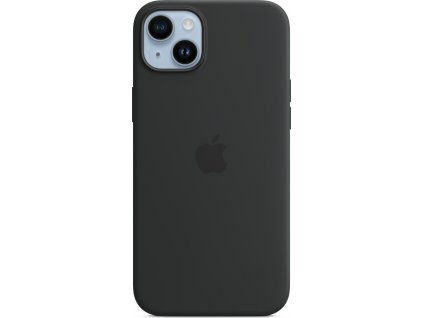 iPhone 14+ Silicone Case with MS - Midnight