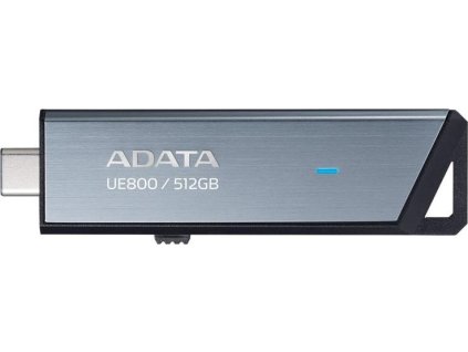 ADATA Flash Disk 512GB UE800, USB 3.2 USB-C, Elite drive, šedá