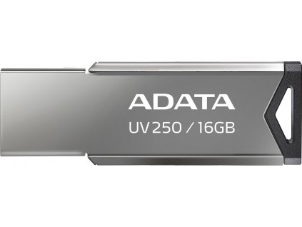 ADATA Flash Disk 16GB USB 2.0 DashDrive UV250, stříbrná