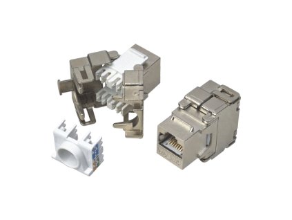 DATACOM Keystone Cat5e STP celokov beznástrojový