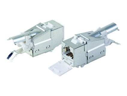 DATACOM STP Keystone 10G RJ45 CAT6A Silver