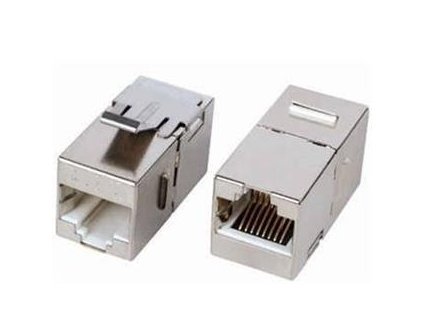 PremiumCord Propojka RJ45 CAT6 8/8 STP, vhodná do patch panelu místo keystone