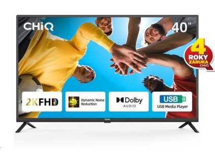 CHiQ L40G5W TV 40", FHD, klasická TV, ne-smart, Dolby Audio