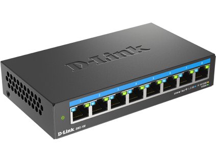 D-Link DMS-108/E 8-Port Multi-Gigabit Unmanaged Switch