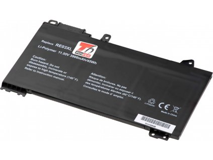 Baterie T6 Power HP ProBook 430 G6, 440 G6, 445 G6, 450 G6, 455 G6, 3900mAh, 45Wh, 3cell, Li-pol