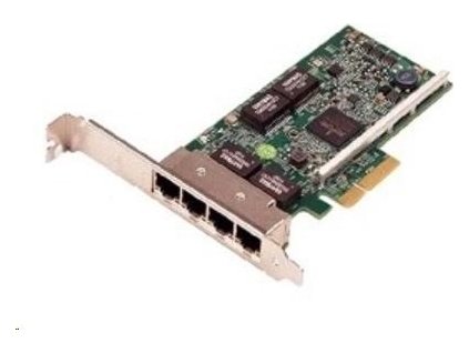 DELL Broadcom 5719 QP 1Gb Network Interface Card Full Height CusKit T150,T350,T550,R450,R650,R750