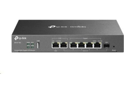 TP-Link ER707-M2 OMADA VPN router (1x2,5GbEWAN,1x2,5GbELAN,1xSFP WAN/LAN,4xGbELAN/WAN,1xUSB2.0)