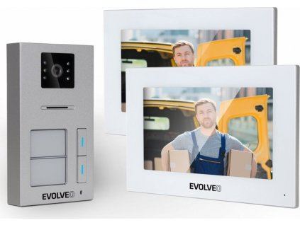 EVOLVEO DoorPhone AP2-2 drátový videotelefon pro dva byty s aplikací