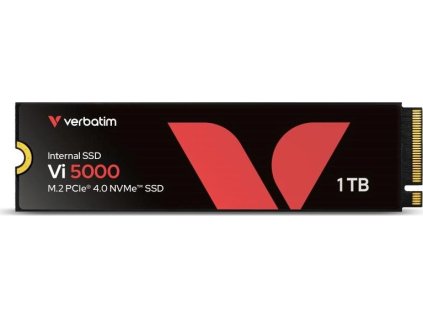 VERBATIM SSD Vi5000 Internal PCIe NVMe M.2 SSD 1TB , W 4500/ R 5000 MB/s