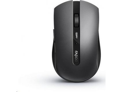 Myš RAPOO 7200M Multi-mode wireless, sivá
