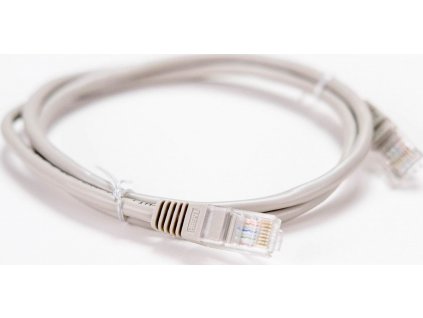 LYNX patch kabel Cat5E, UTP - 1,5m, šedý