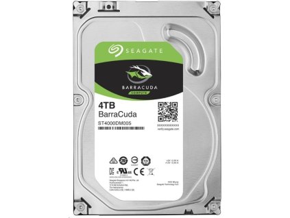 SEAGATE HDD 4TB BARRACUDA, 3.5", SATAIII, 5400 RPM, Cache 256MB