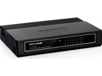 TP-Link TL-SF1016D switch (16x100Mb/s, fanless)
