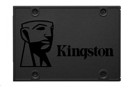 SSD disk Kingston 480 GB A400 SATA3 2.5 SSD (výška 7 mm) (R 500 MB/s; W 450 MB/s)