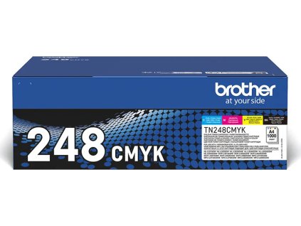 toner BROTHER TN-248 K/C/M/Y kit HL-L3220CW/L8230CDW, DCP-L3520CDW/L3560CDW, MFC-L3740CDW/L8340CDW (4x 1000 str.)
