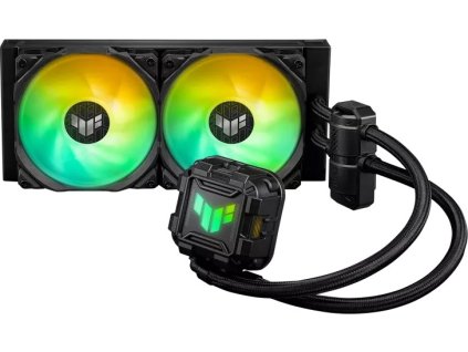 ASUS vodní chladič CPU AIO TUF GAMING LC II 240 ARGB, 2x120mm, LGA1851, AM5