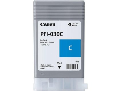 Canon CARTRIDGE PFI-030 C azurová pro imagePROGRAF TM-240 a TM-340