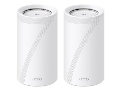 TP-Link Deco BE85(2-pack) WiFi7 Mesh(BE22000,2,4GHz/5GHz/6GHz,1x10GbELAN/WAN,1xSFP+/10GbELANcombo,2x2,5GbELAN/WAN,1xUSB)