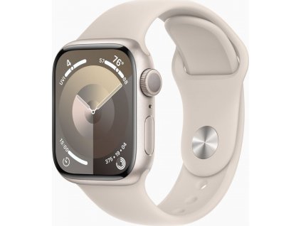 Apple Watch S9/45mm/Starlight/Sport Band/Starlight/-S/M