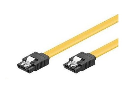 Kábel PREMIUMCORD SATA 3.0 údajov 30 cm, kovové západky