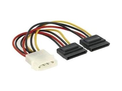 PremiumCord Napájecí kabel k HDD 5,25 Molex-2xSeri