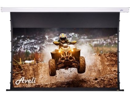 Nástěnné plátno AVELI PREMIUM,black,221x124(16:9) 100"