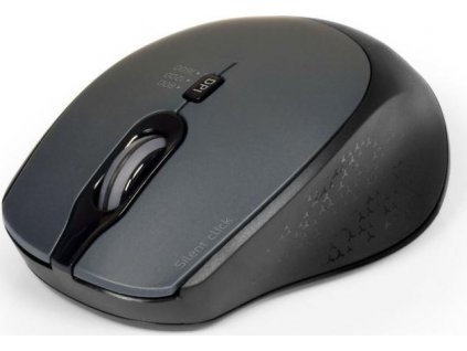 PORT bezdrátová myš SILENT, USB-A/USB-C dongle, 2,4Ghz, 1600DPI, černá