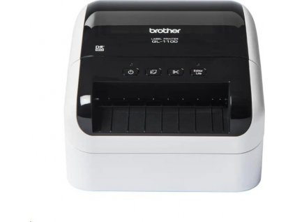 BROTHER tiskárna štítků QL-1100 - 101,6mm, termotisk, USB, Profesionální Tiskárna Štítků