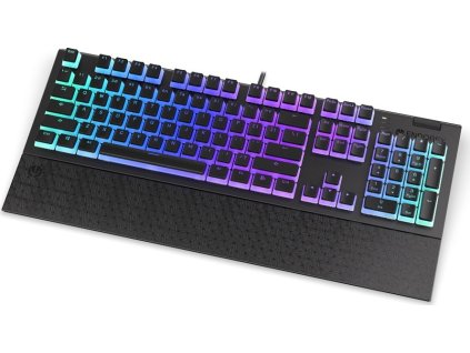 Endorfy herní klávesnice Omnis Pudd.Kaihl BL RGB /USB/ blue switch / drátová / mechanická / US layout / černá RGB