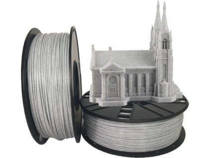 GEMBIRD Tlačová struna (filament) PLA, 1,75 mm, 1 kg, mramor