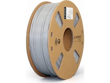 ABS plastic filament pre 3D tlač, priemer 1,75mm, farba šedá, Gembird
