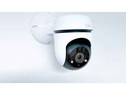 TP-LINK držák/stojan pro kamery Tapo C500/C510W/C520WS/C530WS na stěnu a strop, bílý s krytkou kabelů (1ks)