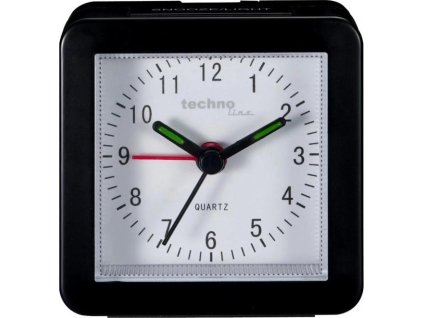 TechnoLine Modell SC analogový budík, černý