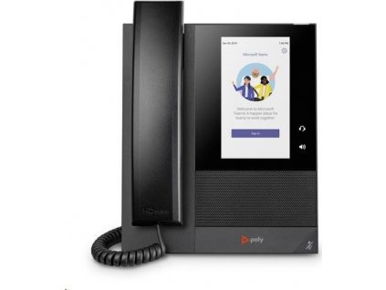 Poly CCX 400 multimediální telefon pro Microsoft Teams s podporou technologie PoE