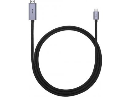 Baseus Graphene Series USB-C na HDMI 2.0, 4K 60Hz, kabel 1m, černá