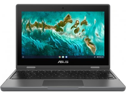 ASUS Chromebook CR1/CR1100/N5100/11,6"/1366x768/T/4GB/64GB eMMC/UHD/Chrome/Gray/2R