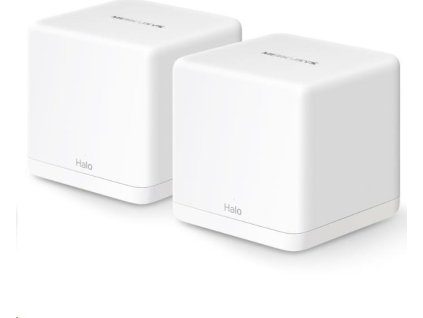 MERCUSYS Halo H60X(2-pack) WiFi6 Mesh (AX1500,2,4GHz/5GHz,3xGbELAN/WAN(1xXR Unit), 2xGbELAN/WAN (1xXS Unit)