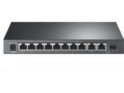 TP-Link CCTV switch TL-SG1210PP (9xGbE,1xGbE/SFP combo uplink, 1xGbE uplink, 6xPoE+,2xPoE++,123W, fanless)