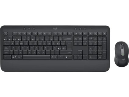 Logitech Set klávesnice a myš Signature MK650, CZ-SK, černá/šedá