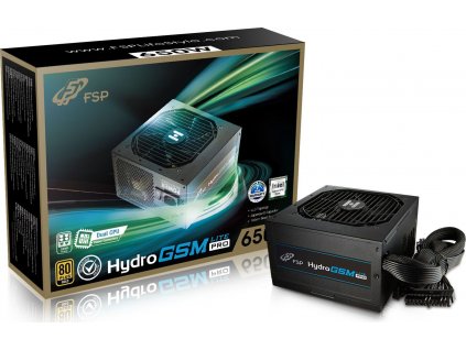 FSP HYDRO GSM Lite PRO 650/650W/ATX/80PLUS Gold/Modular/Retail