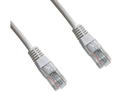 DATACOM Patch cord UTP cat5e 1M bílý