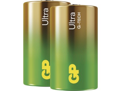 GP Alkalická baterie ULTRA D (LR20) - 2ks