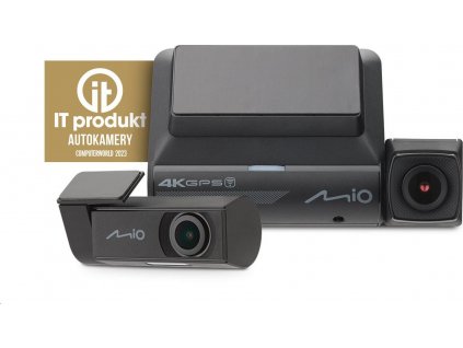 Mio MiVue 955W Dual 4K+2K - kamera pro záznam jízdy
