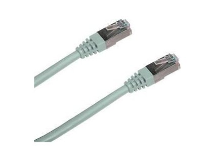DATACOM Patch cord SFTP cat6 0,5m šedý