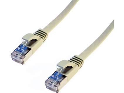 DATACOM Patch cord FTP CAT6 0,5m šedý FLAT plochý