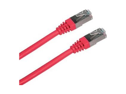 Patch cord FTP cat5e 1M červený