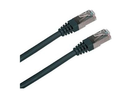 Patch cord FTP cat5e 2M černý