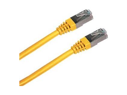 Patch cord FTP cat5e 5M žlutý